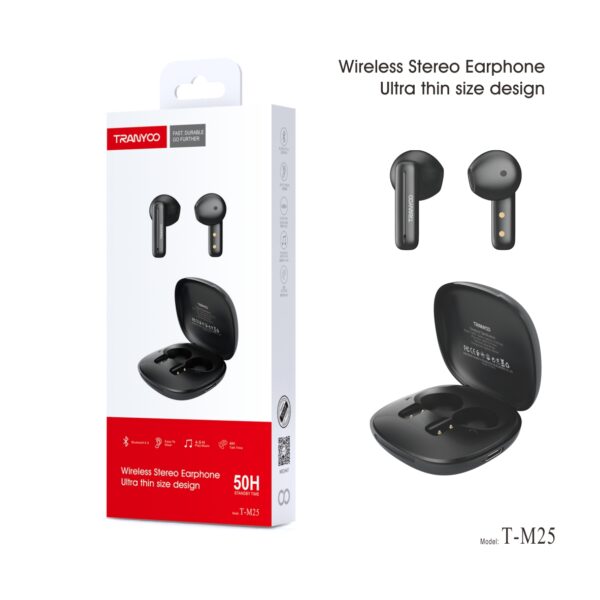 TRANYOO T-M25 BLACK/TWS