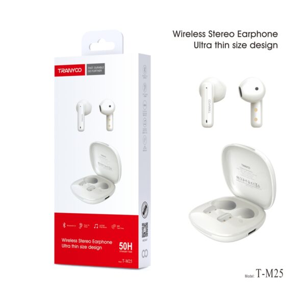 TRANYOO T-M25 WHITE/TWS