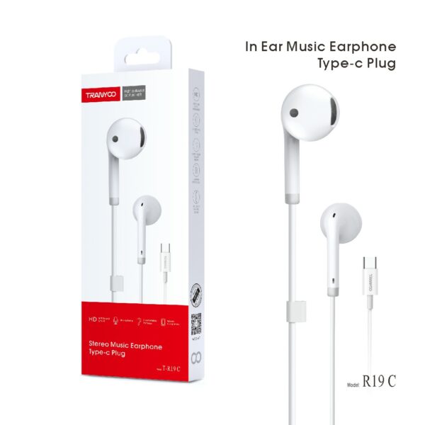 TRANYOO T-R19 TYPE-C Earphone