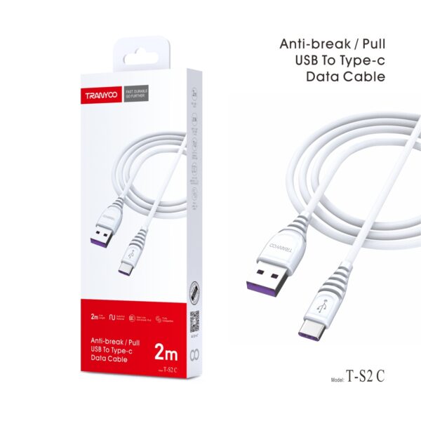 TRANYOO T-S2C 2M TYPE-C CABLE