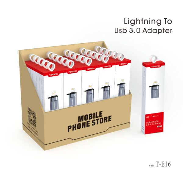TRANYOO T-E16/Lightning-USB3.0