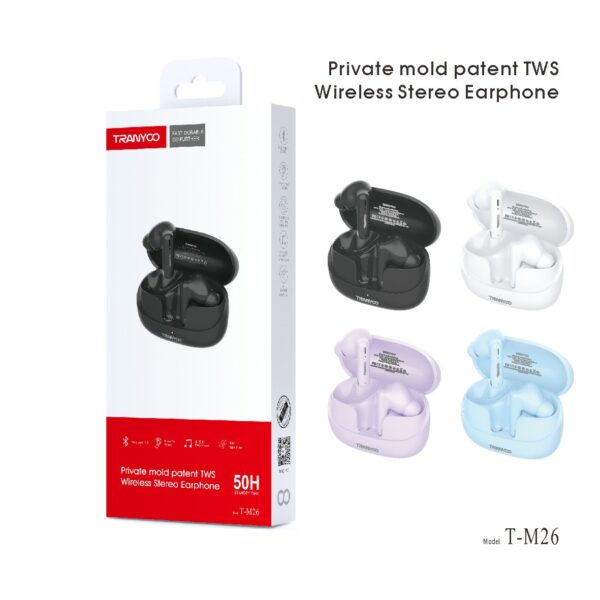 TRANYOO T-M26 WHITE/TWS