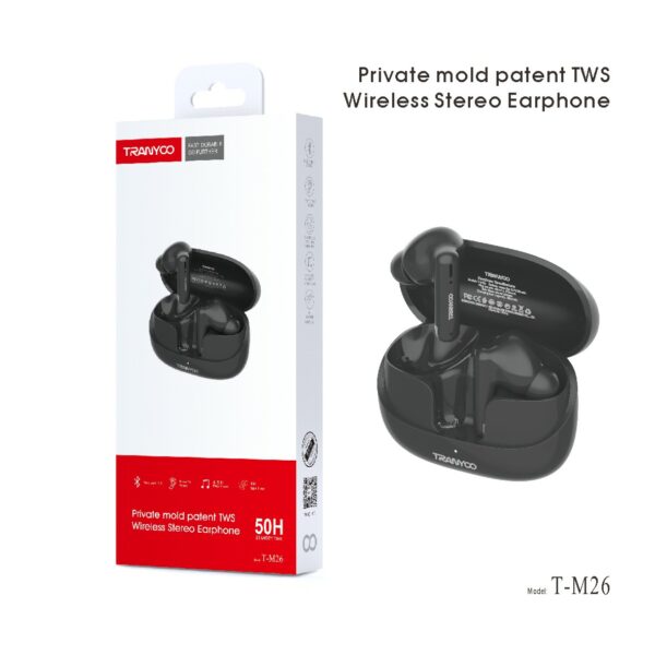 TRANYOO T-M26 BLACK/TWS