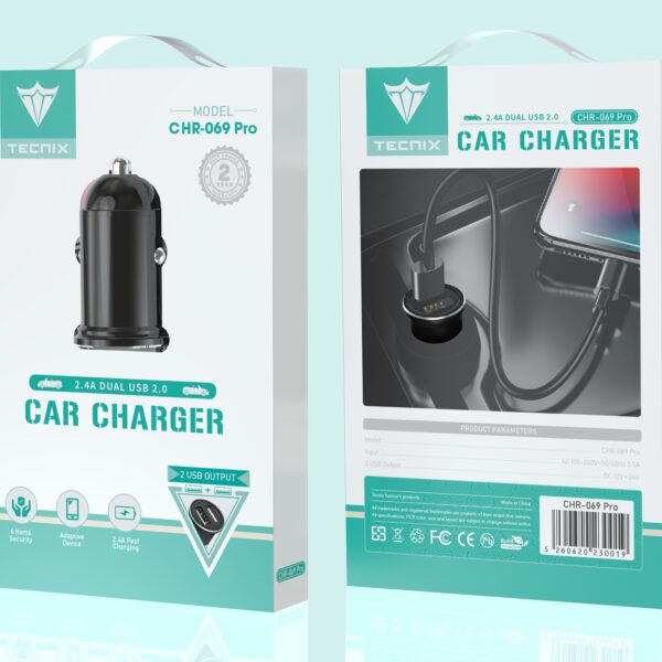 CHR069PRO Tecnix Car  Charger