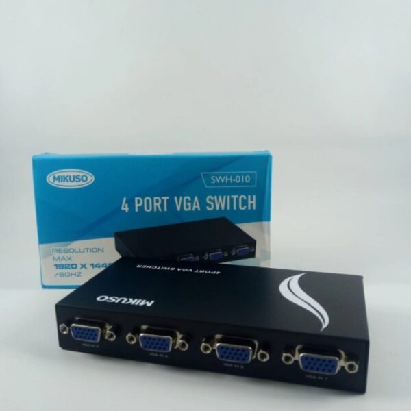 SWH010 Mikuso 4port  VGA Switch