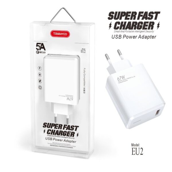 Tranyoo EU2 Super fast Charger