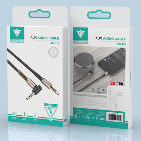 CBL115 Tecnix AUX cable
