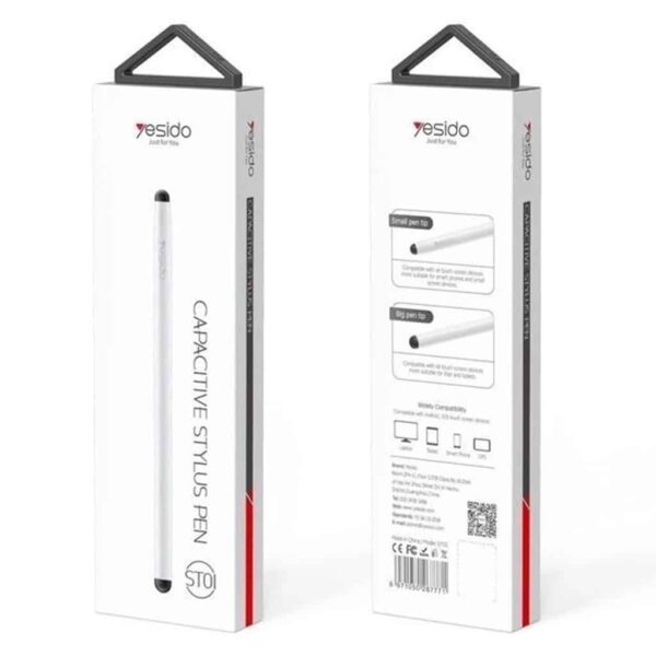 Yesido 2 IN1 Rubber Tips Stylus Pen
