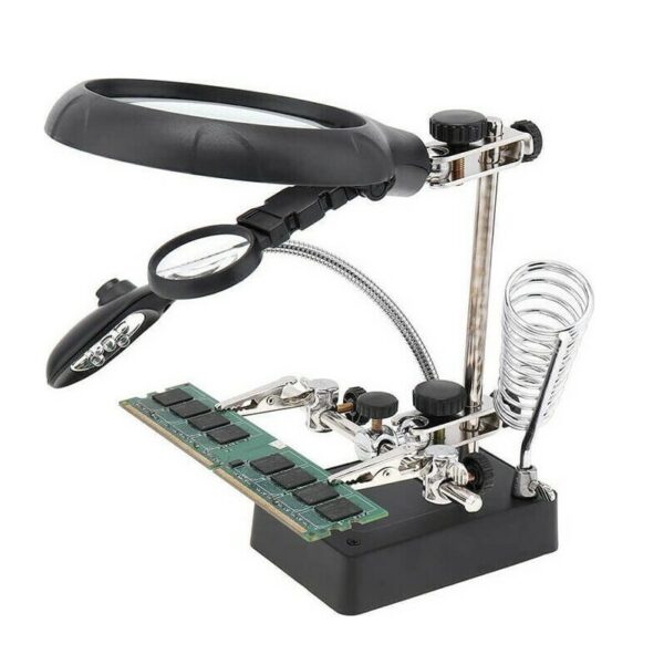 Andowl Welding Clip Magnifier Soldering Glass Q-GJ5