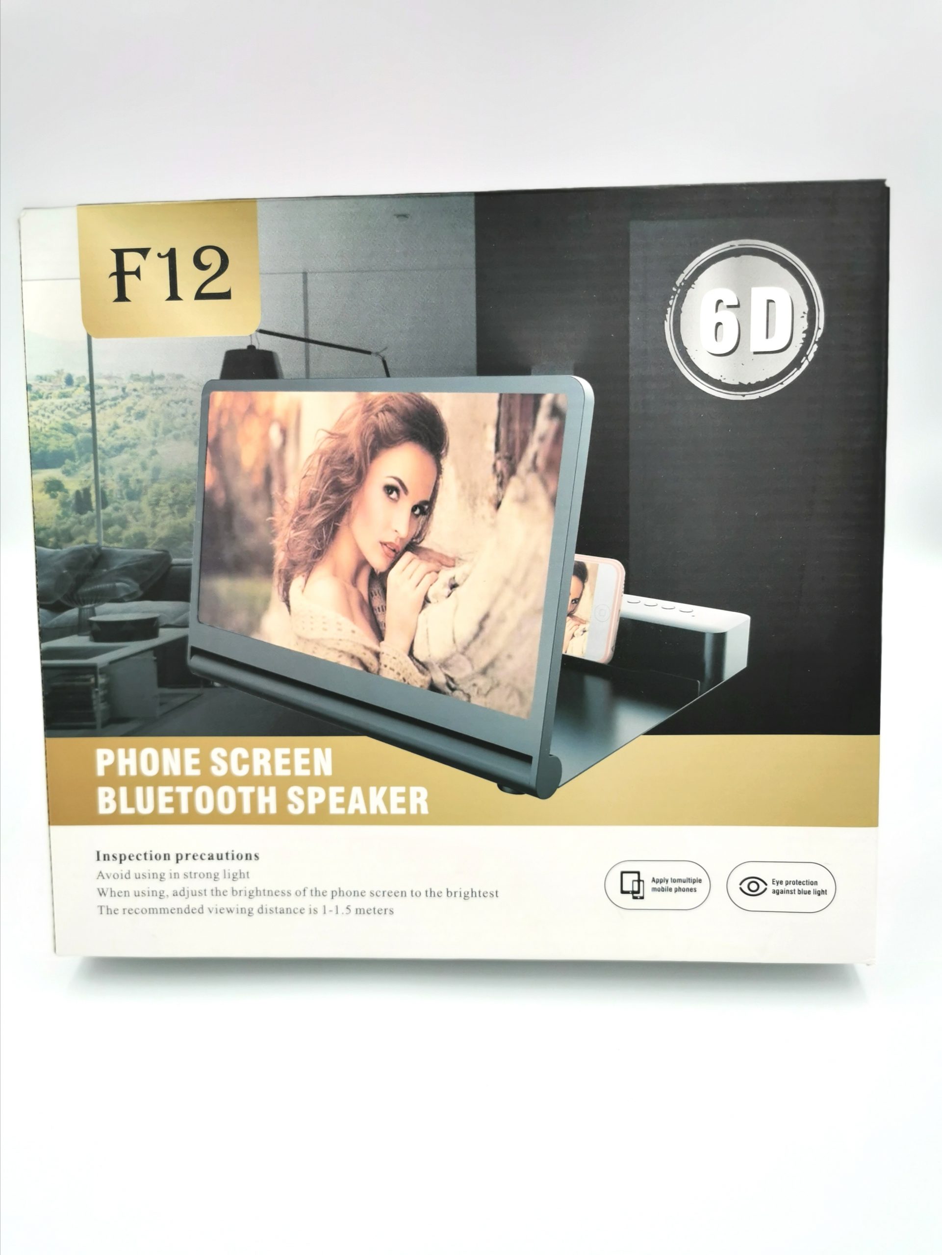 F12 Phone Screen Bluetooth Speaker