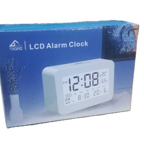 Tropio LCD Alarm Clock