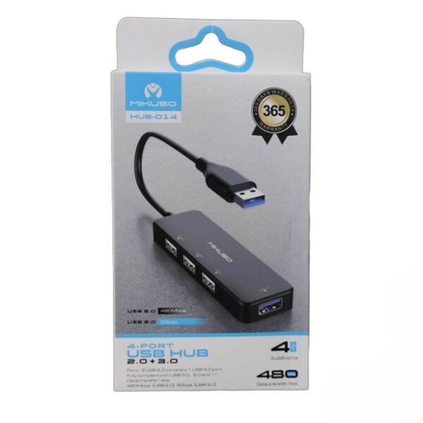 Mikuso 4 Port USB Hub  HUB-014