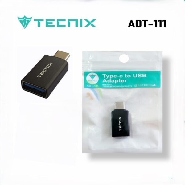 Tecnix Adt-111 Type-C To Usb 30 Otg Adapter