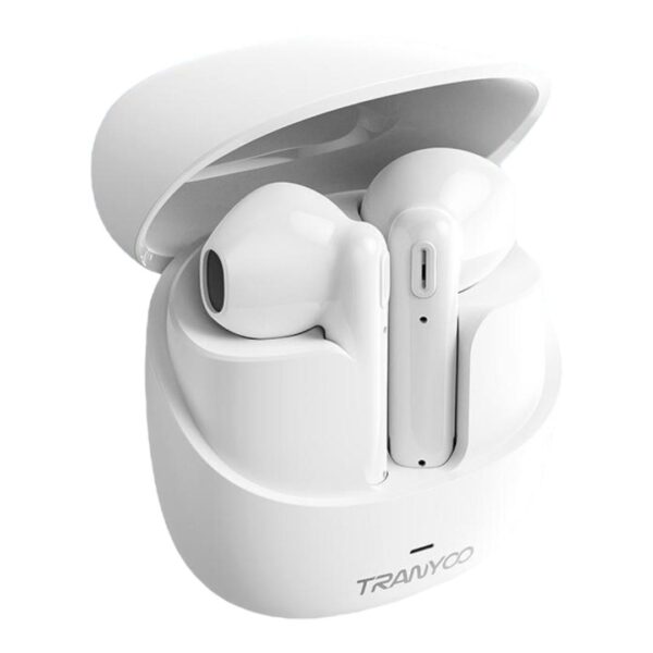 TRANYOO T-M27 WHITE WIRELESSS BLUETOOTH EARPHONES