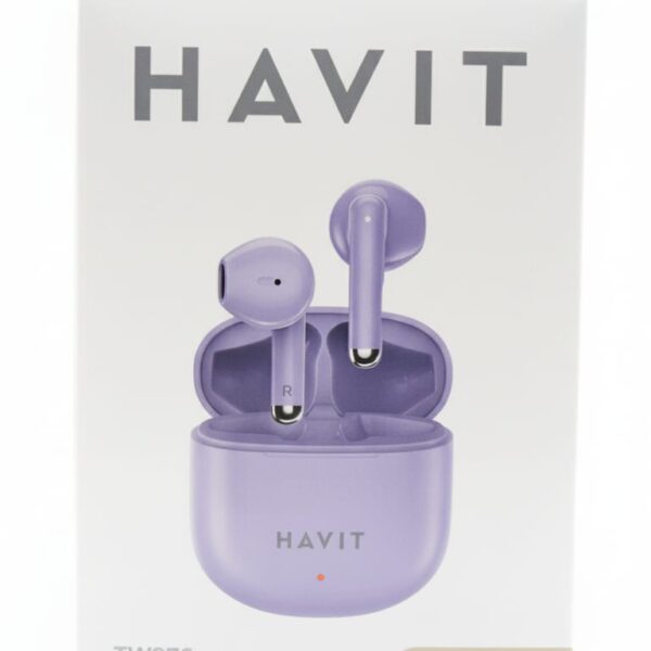 HAVIT TW976 TRUE WIRELESS STEREO EARBUDS PURPLE